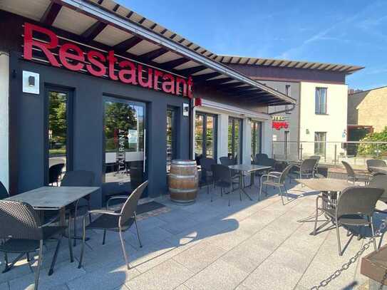 Stilvolles Restaurant mit mediterranem Flair