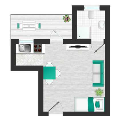 Neubau 2025! Niedrigenergie, Barrierearm, Terrasse, PKW-Stellplatz