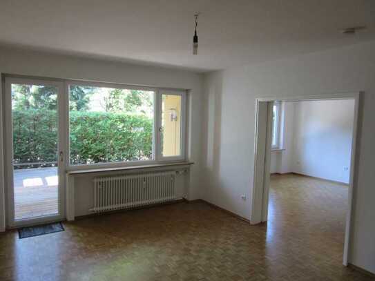 Schöne 3-Zimmer-Wohnung mit großer Terrasse und Garten in Altbogenhausen