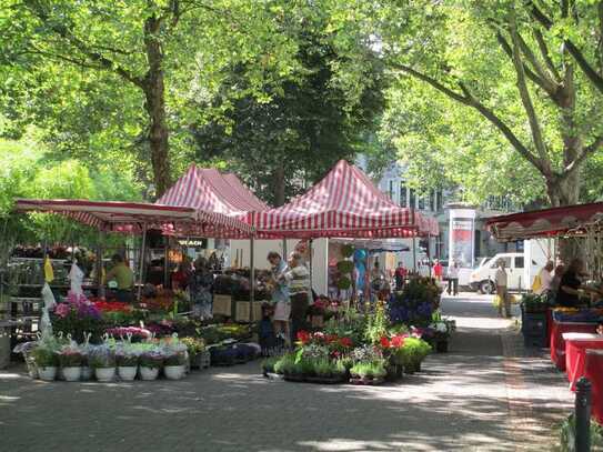 Düsseltal, 2 Zi.KDB, Komplettsanierung, gehobene Ausstattung, schönes Bad, Dielenboden, Aufzug