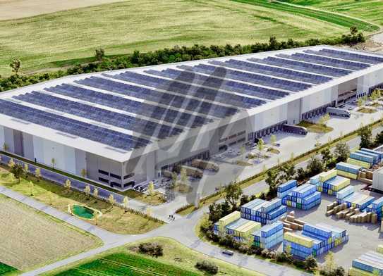 KEINE PROVISION ✓ NEUBAU ✓ Lager-/Logistik (34.000 m²) & Büro-/Mezzanine (2.500 m²)
