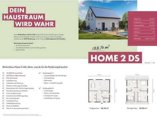 Traumhaus KFW 40 mit 133,70 qm Wohnfläche Home 2