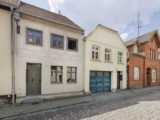 Hausensemble im Stadtzentrum von Treuenbrietzen