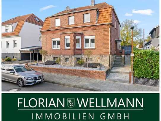 Rheine - Stadtberg | Ein- / Zweifamilienhaus mit gepflegtem Erscheinungsbild, Vollkeller und Garage