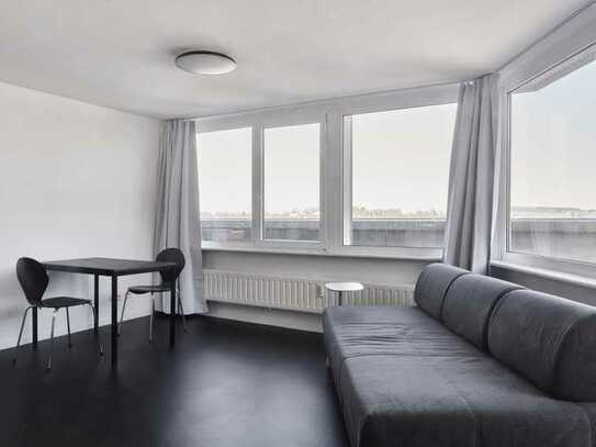 Einzimmer Penthouse Studio-Apartment 2, möbliert