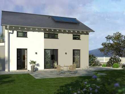 Energieeffizientes modernes Einfamilienwohnhaus