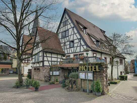 Attraktives Hotel und Restaurantanwesen im Zentrum von Eberbach
