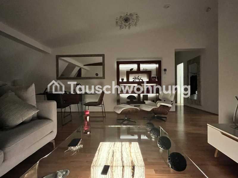 Tauschwohnung: Suche große Whg/Haus mit Balkon/Garten für 3-Zi Dachgescho