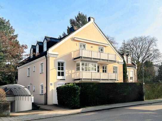 Absolute Ruhe im besten Alt-Solln. Elegante Wohnung in einem charmanten Mehrfamilienhaus.