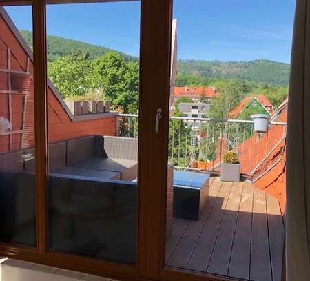 Mitten im Zentrum wohnen mit Dachterrasse!