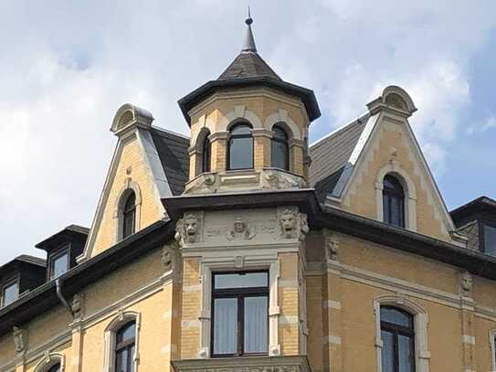 Außergewöhnlich: Helle Turmwohnung (2-Raum) auf dem Chemnitzer Kaßberg mit Blick über die Stadt