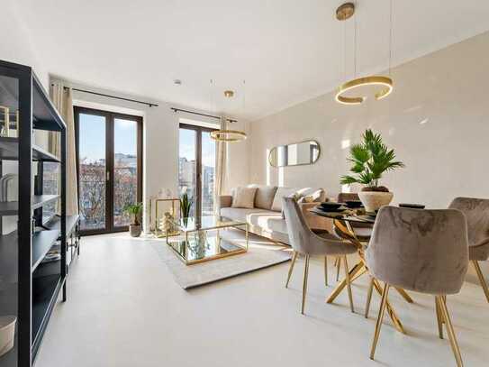 TIMELESS GOLD: Exklusiv möbliertes, voll ausgestattetes 2-Zimmer-Apartment.