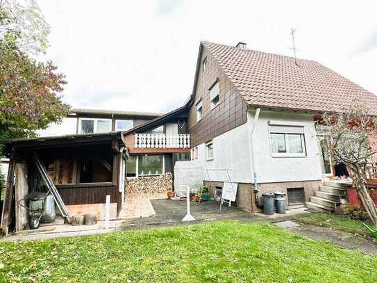 Zwei Häuser ein Preis! Mit Garten und Garage, ideal für die Großfamilie in Lomersheim