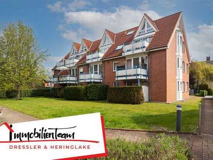 Attraktive 2-Zi. Erdgeschosswohnung mit Terrasse in familiärem Mehrfamilienhaus in Halstenbek.