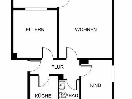 Demnächst verfügbar - 3-Zimmer-Wohnung in Herne Bickern