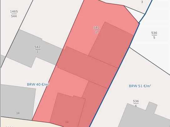 Grundstück mit Wohnhaus, Gewerbe- und Lagerfläche zu verkaufen