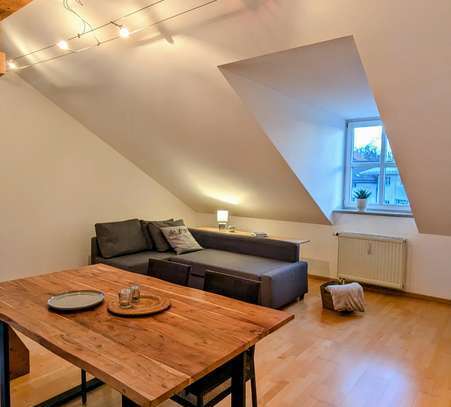 Holzkirchen Center, fully furnished and equipped 2-room apartment