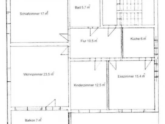 Schöne und gepflegte 4-Zimmer-EG-Wohnung mit Balkon in Wetzlar