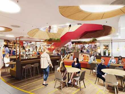 Food-Court Fläche in Nordbayerns größtem Einkaufszentrum - City Galerie Aschaffenburg