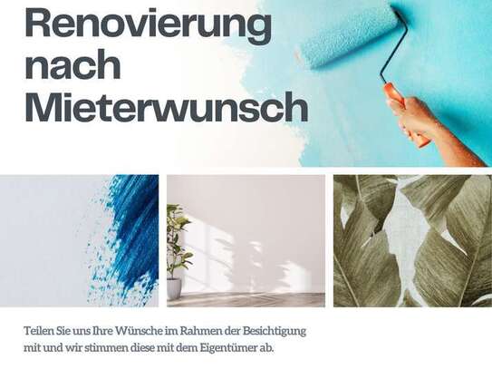 *Renovierung nach Ihren Wünschen* Geräumige 3-Zimmer-Wohnung mit Wohnküche in Chemnitz-Sonnenberg