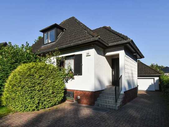 Tolle Möglichkeiten - Einfamilienhaus auf großem Grundstück in Hamburg-Jenfeld