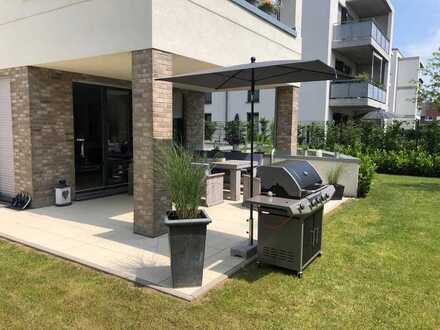 Moderne 4-Zimmer Gartenwohnung inkl. EBK in Düsseldorf Unterrath