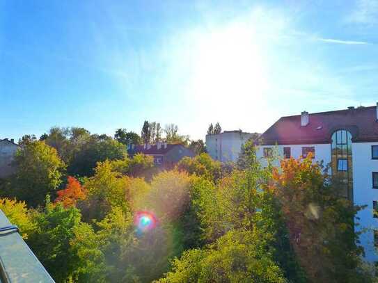 Berg am Laim - Helle 3,5 Zimmer Maisonette-Wohnung mit Süd-Westbalkon