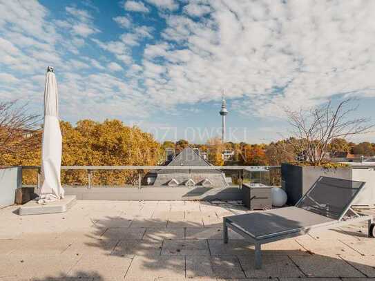 Juwel über den Dächern der Oststadt - Rooftop-Penthouse mit 84 qm Dachterrasse!