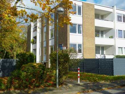 Helle, geräumige 3-Zimmer-Wohnung mit Balkon und Garten in Meerbusch-Osterath