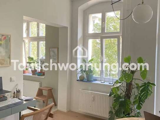 Tauschwohnung: Gemütliche Wohnung mit Süd-Balkon in ruhiger Straße