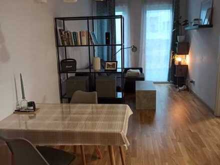 Schöne EG-Wohnung 2-Zimmer-Erdgeschosswohnung mit Einbauküche in Berlin. Neubau 2021