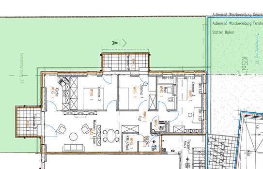 Attraktive 4-ZKB-Wohnung mit traumhaftem Garten und TG-Stellplatz