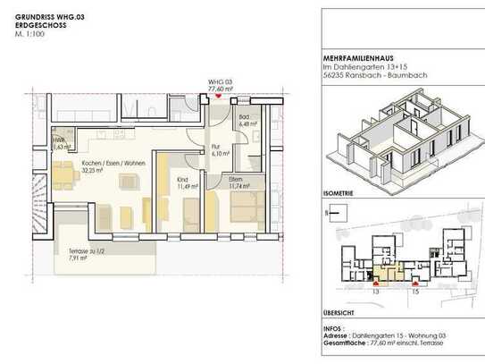 PROVISIONSFREI für Käufer!!! – Mit Terrassenfläche, Kellerraum, 2 Tiefgaragen-Stellplätze!