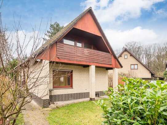 Freistehendes familiengerechtes Einfamilienhaus in ruhiger Lage, Wald- und Wassernähe