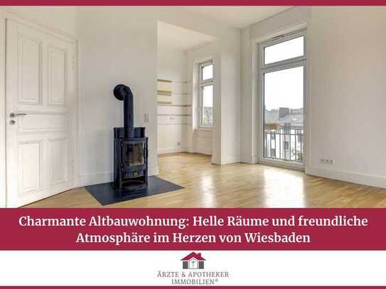 Charmante Altbauwohnung: Helle Räume und freundliche Atmosphäre im Herzen von Wiesbaden