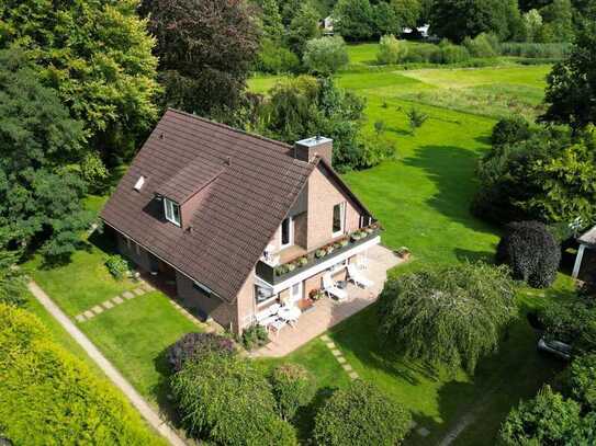 Natur pur: Familienidyll mit großem Garten und...