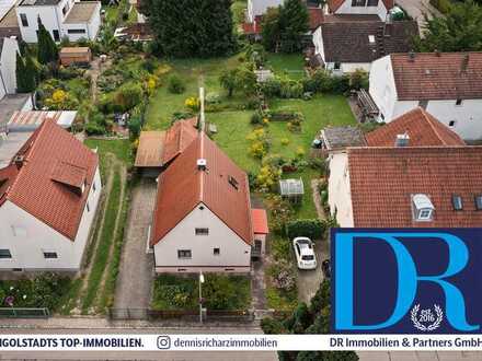 Grundstück mit Altbestand und Beispielplanung für EFH oder DH!