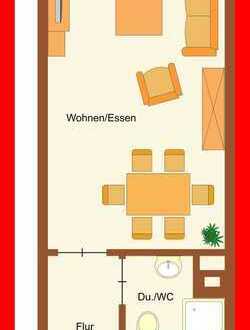 1 Zi.-Wohnung für Studenten nähe Uni