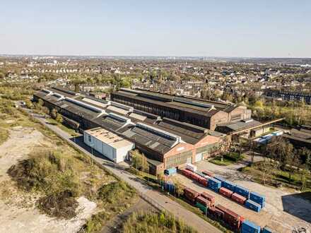 Industriehalle | Bis zu 9.000 m² | Kranbahnen | Schwerlast | RUHR REAL