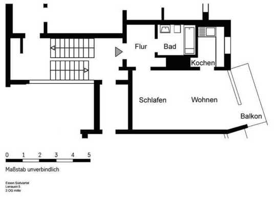 Frisch saniert! Gemütliche 1,5 Zimmer Wohnung im Südviertel