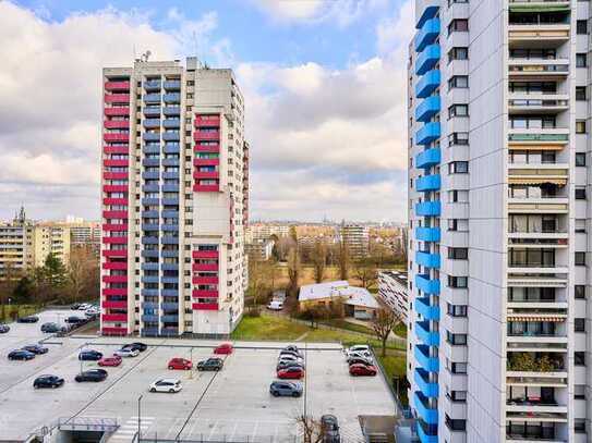 8. OG mit Balkon und einzigartiger Aussicht inkl. Tiefgaragenstellplatz und Keller