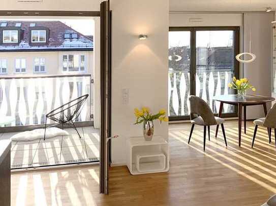 Exklusive 3-Zimmer-Wohnung mit Luxusausstattung in zentraler Top-Lage am Goetheplatz, München