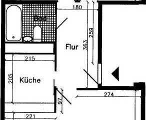 2 1/2 ZIMMER-WOHNUNG mit Aufzug