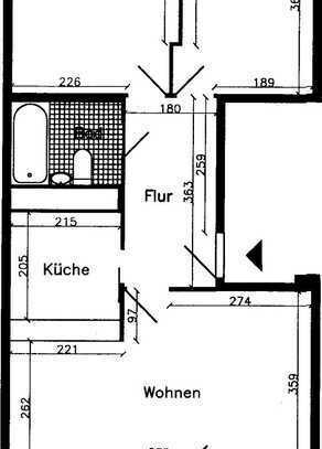 2 1/2 ZIMMER-WOHNUNG mit Aufzug