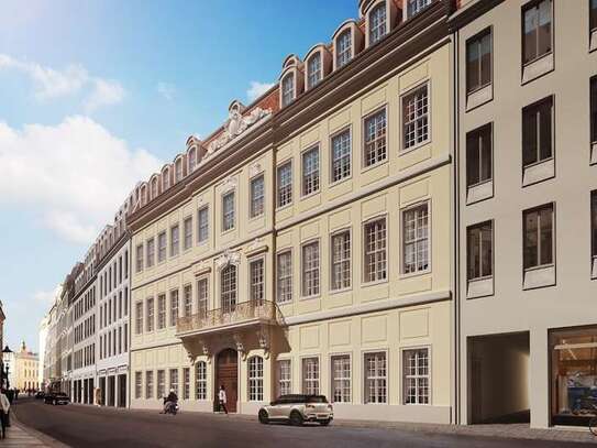 *Mietbeginn 16.01.2025* Penthouse-Wohnung auf 61m² direkt neben der Frauenkirche im Quartier-Hoym!