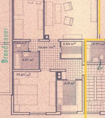 Helle 3-ZKB Wohnung im Malerviertel