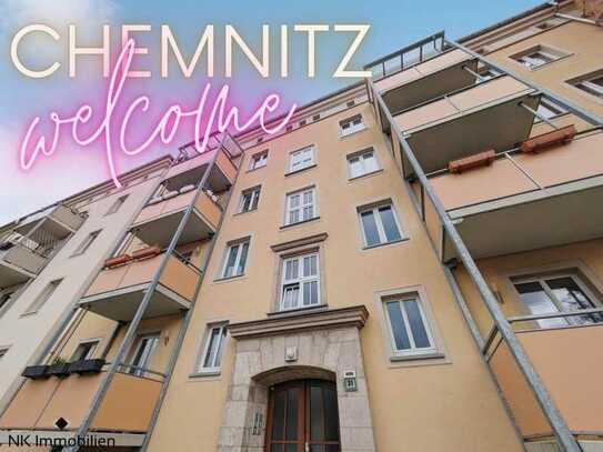 ++ wunderschöne 2-Raum Wohnung mit Balkon & Einbauküche im Zentrum ++