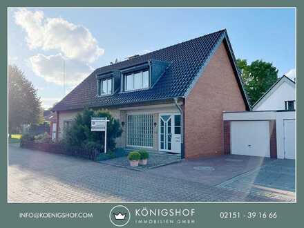 Toplage Königshof: Tolles Mehrgenerationen-Haus mit 2 Garagen in ruhiger Sackgasse