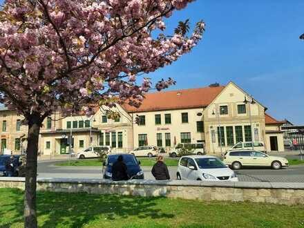 Lichtdurchflutete Büroflächen im Bahnhof Wernigerode