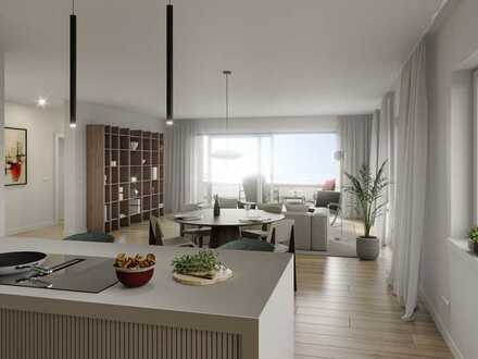 Exklusive 3 Zimmer Penthousewohnung in zentrumsnaher Stadtlage (Wohnung B 8)